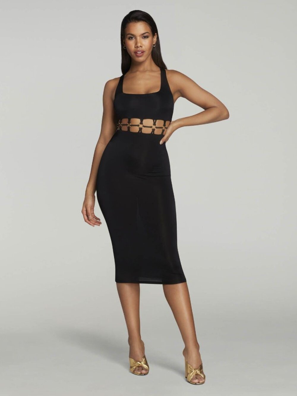 Agent Provocateur Ashia Black Cover-up Dress UK10 Medium